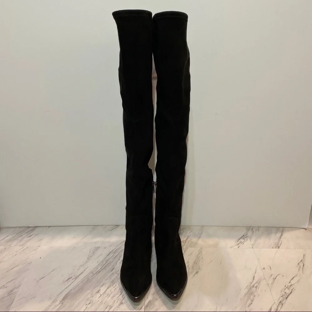 Marc Fisher Yuna Over The Knee Black Boots 5M